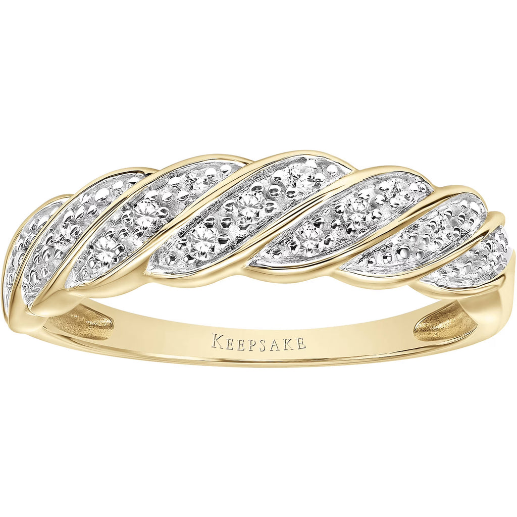 10kt Yellow Gold Diamond Anniversary Band H861411