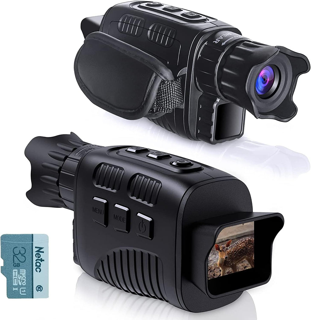 Night Vision Monocular with 32GB Card J557766