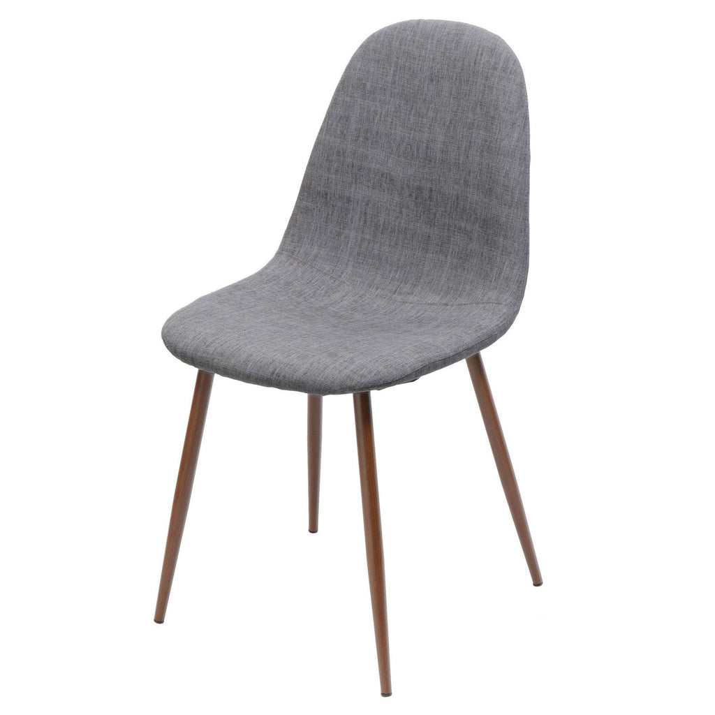 Blue Fabric Dining Chair Set of 2 V635603