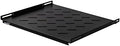 1U 19-Inch Vented Black Network Cabinet Shelf Pack of 2 J597152