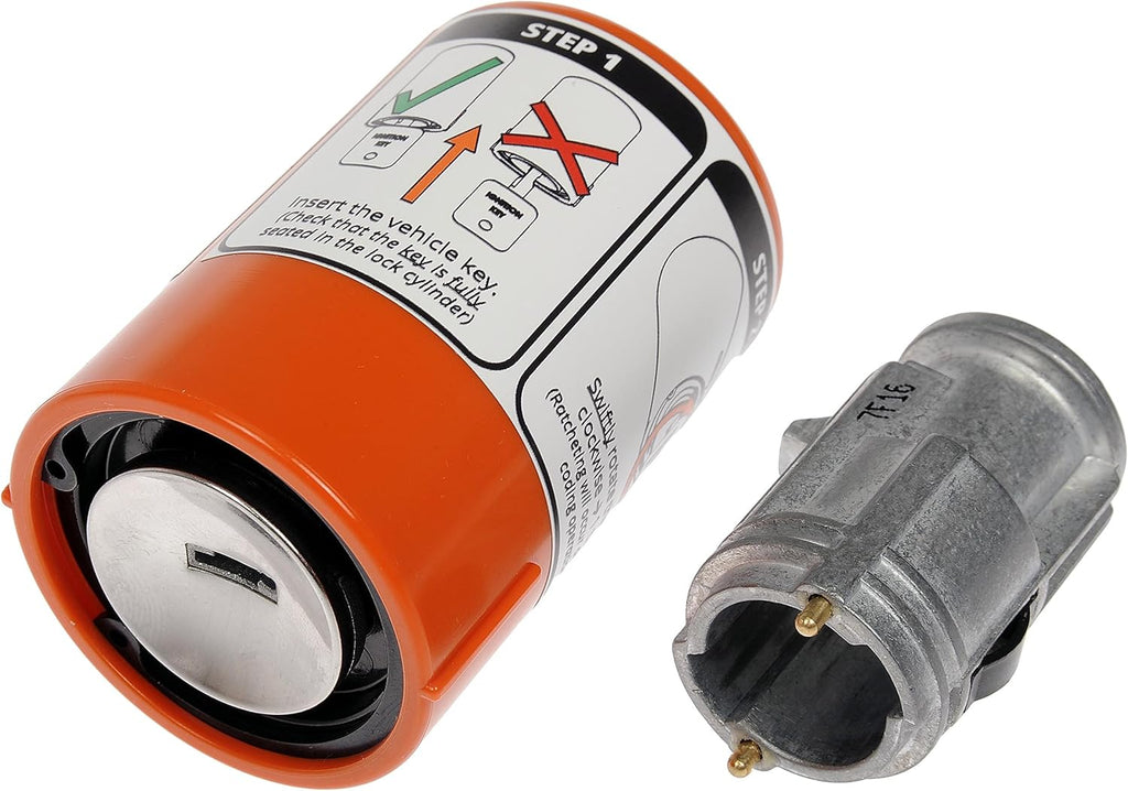 Mechanical Key Ignition Lock Cylinder Pack of 2 B54317