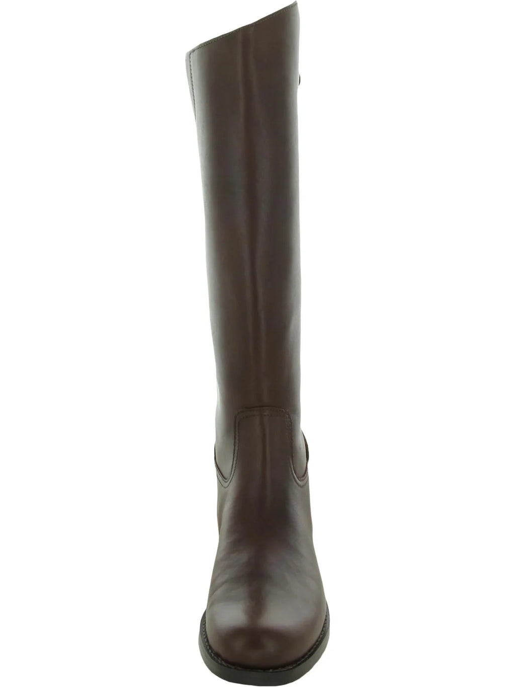 Brown Leather Knee High Boots S181