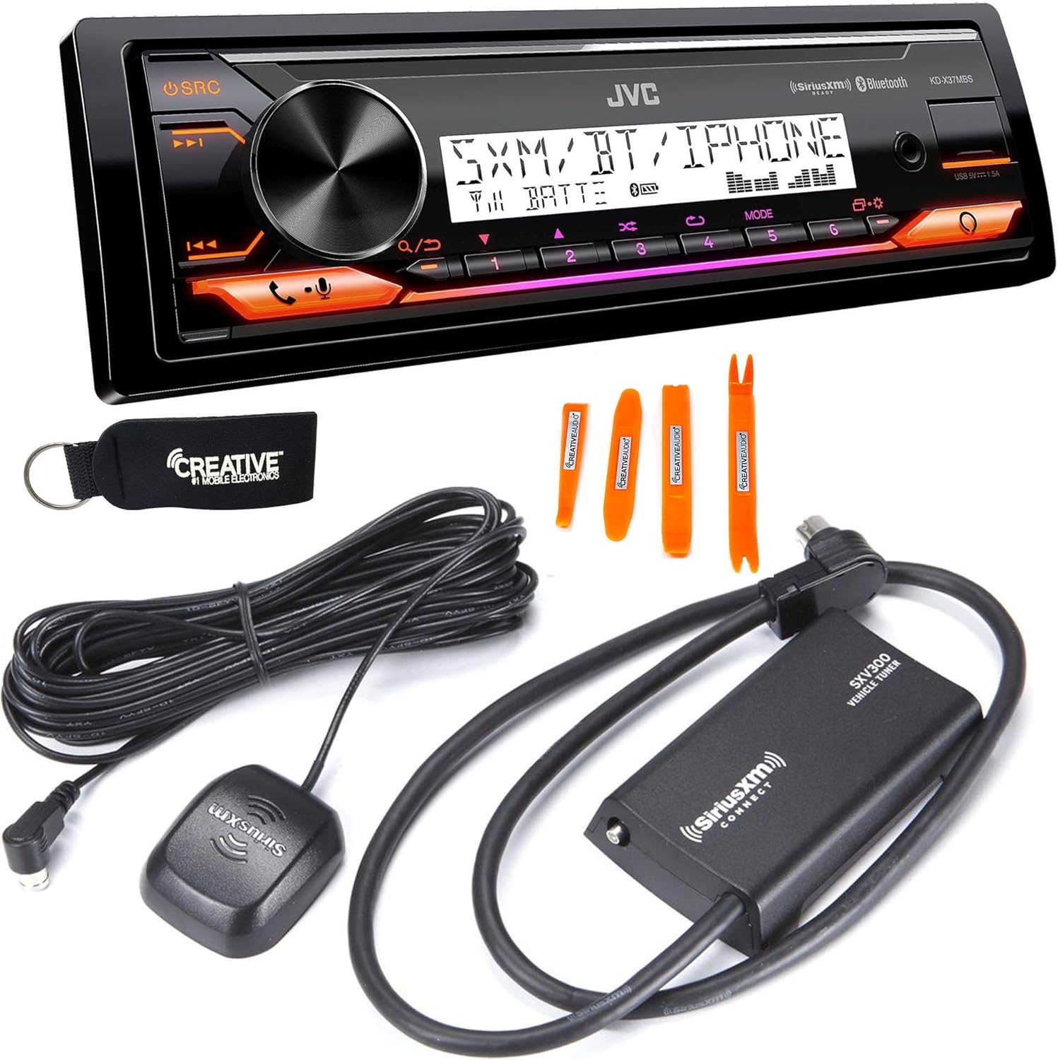 Marine Digital Receiver with Bluetooth and USB Satellite Radio Tuner R861629
