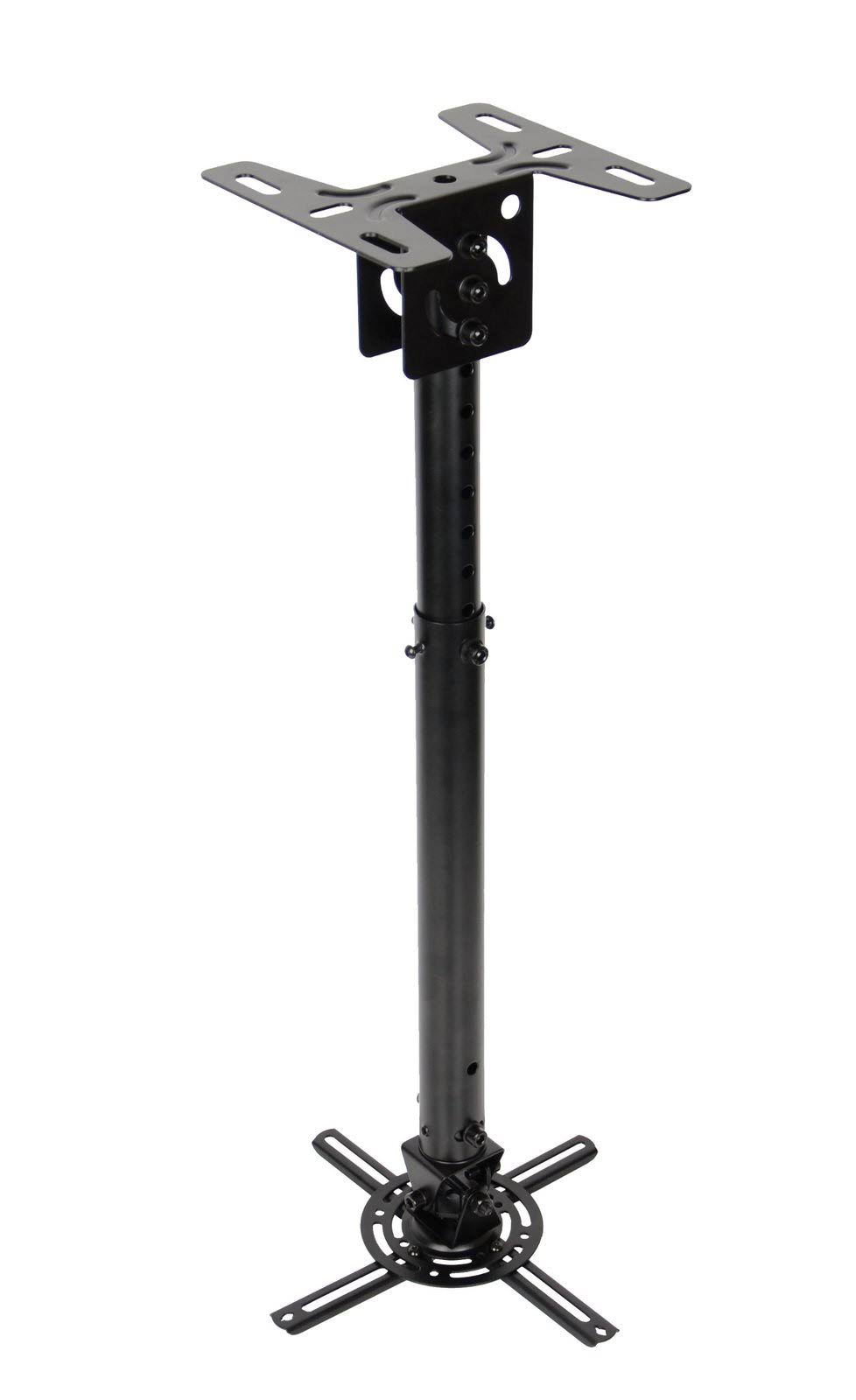 Black Universal Projector Ceiling Pole Mount O603
