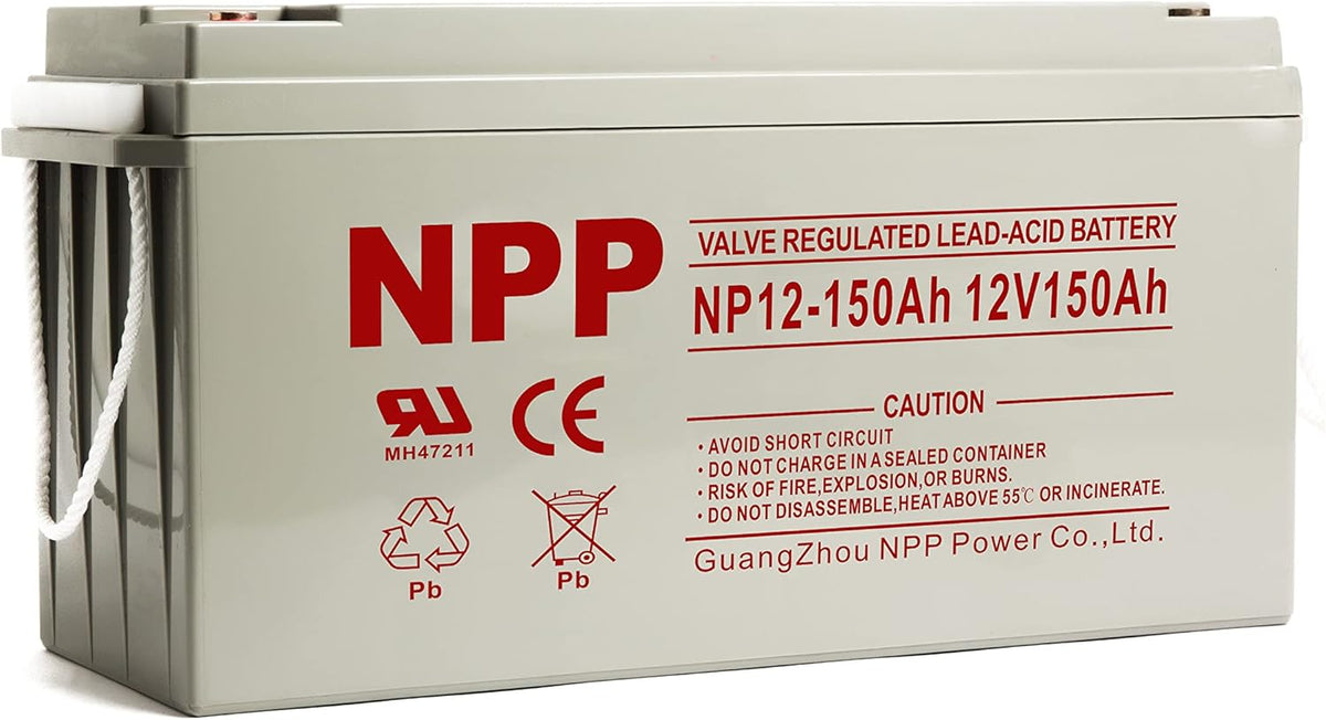 12V 150Ah AGM Deep Cycle Battery 4 Pack M45203