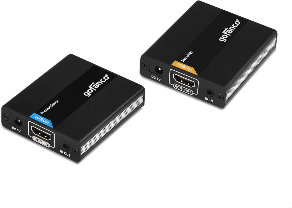 HDMI Extender Over Ethernet Cat6, 394ft, IR Extension, 1080p F247