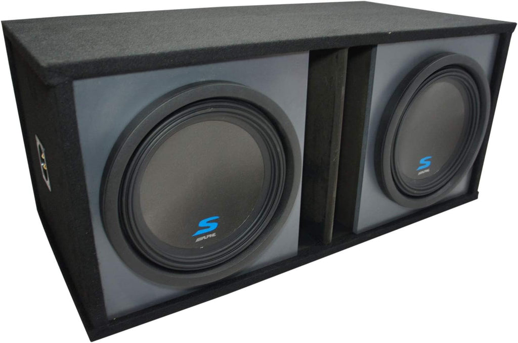 Dual 12" Paintable Ported Sub Box Enclosure S185019