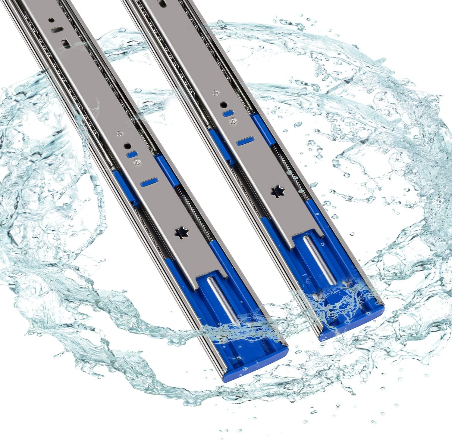 10 Pairs 20 Inch Soft Close Ball Bearing Drawer Slides R1606