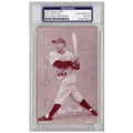 Phil Rizzuto Signed New York Yankees Exhibit Photo Postcard U1119