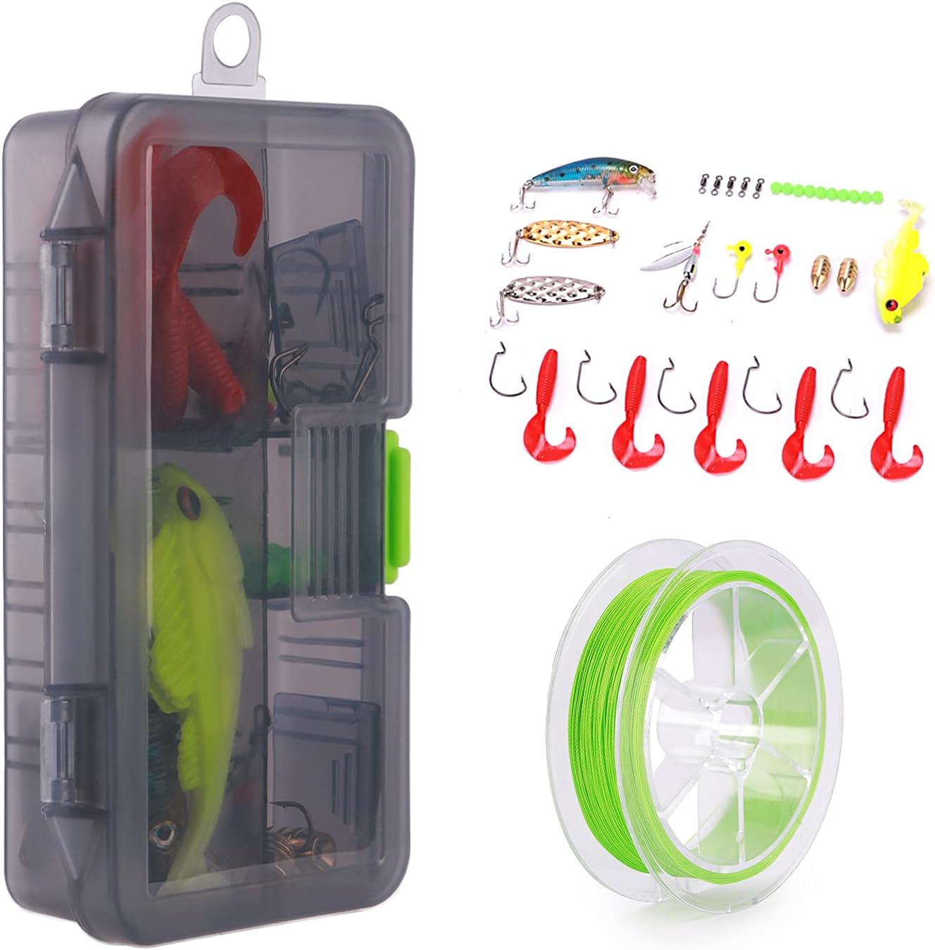 Fishing Rod and Reel Combo with Portable Case Y308872