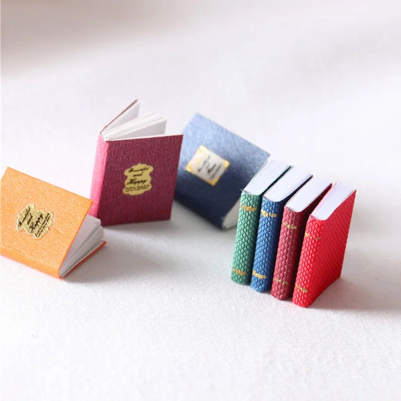 1/12 Dollhouse Miniature Books Model Furniture Accessories U20453