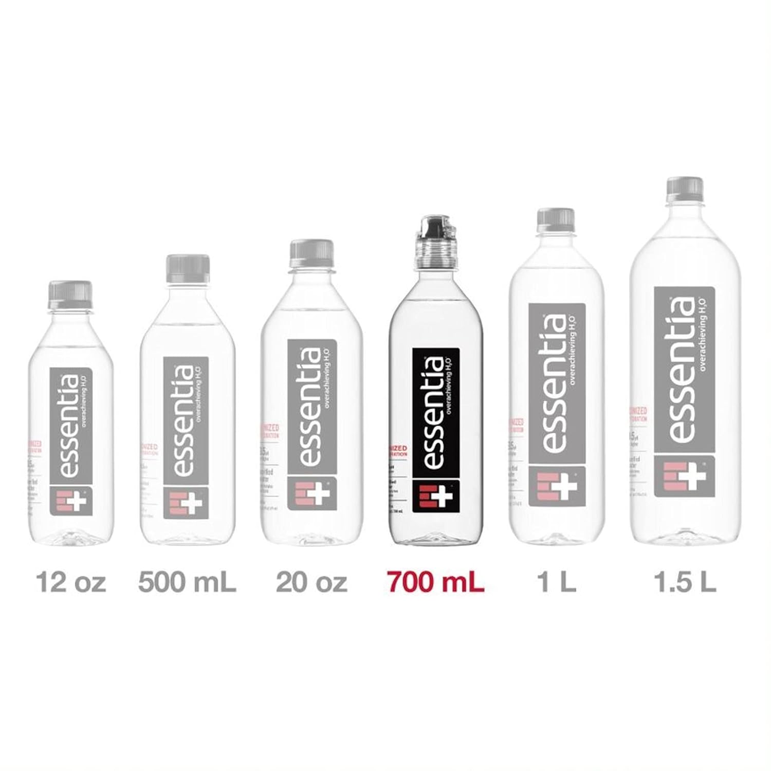 Ionized Alkaline Water, 700 mL, 24-Pack I691