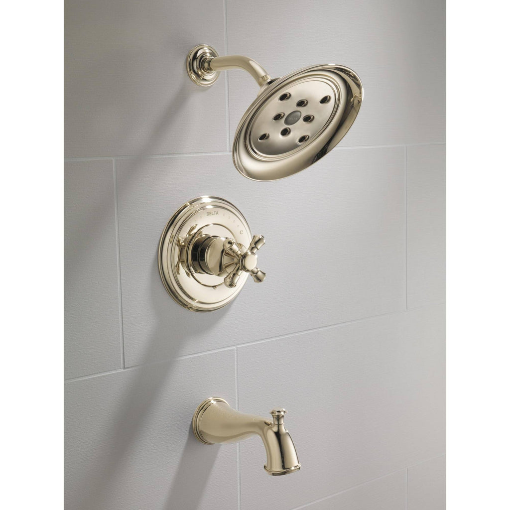 Champagne Bronze Tub and Shower Trim T3730