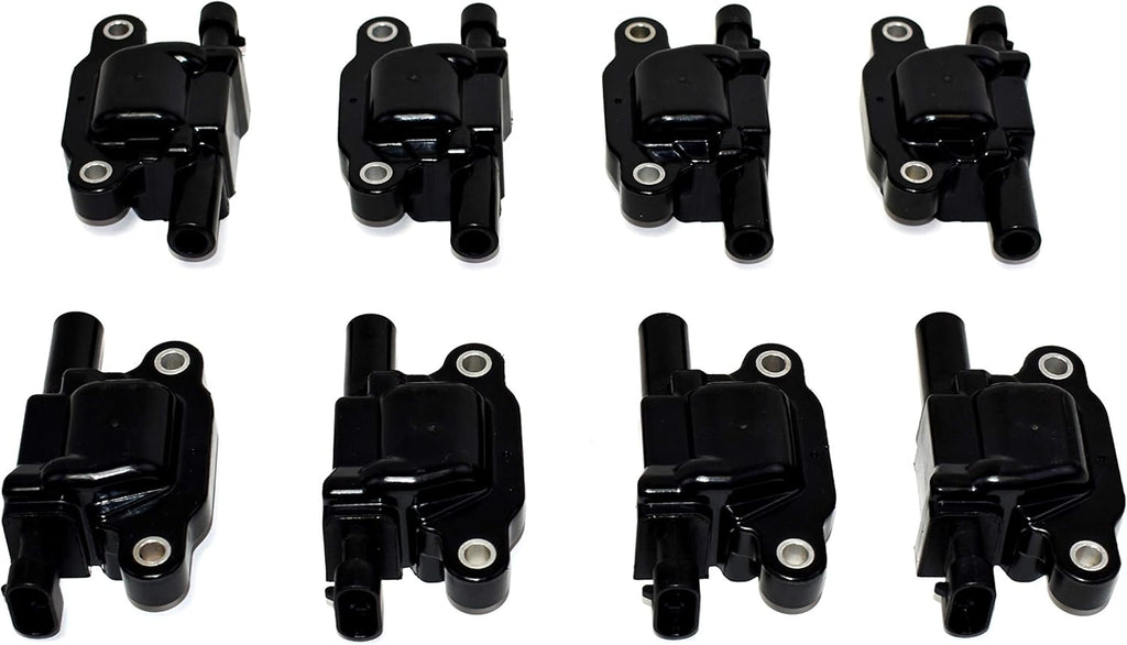 Red Ignition Coil Pack of 8 R571