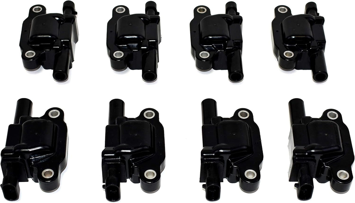 Red Ignition Coil Pack of 8 R571