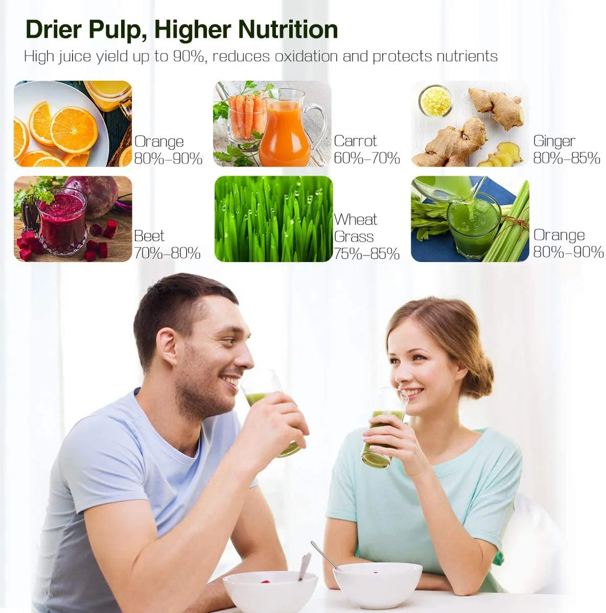 Gray Masticating Slow Juicer T5544