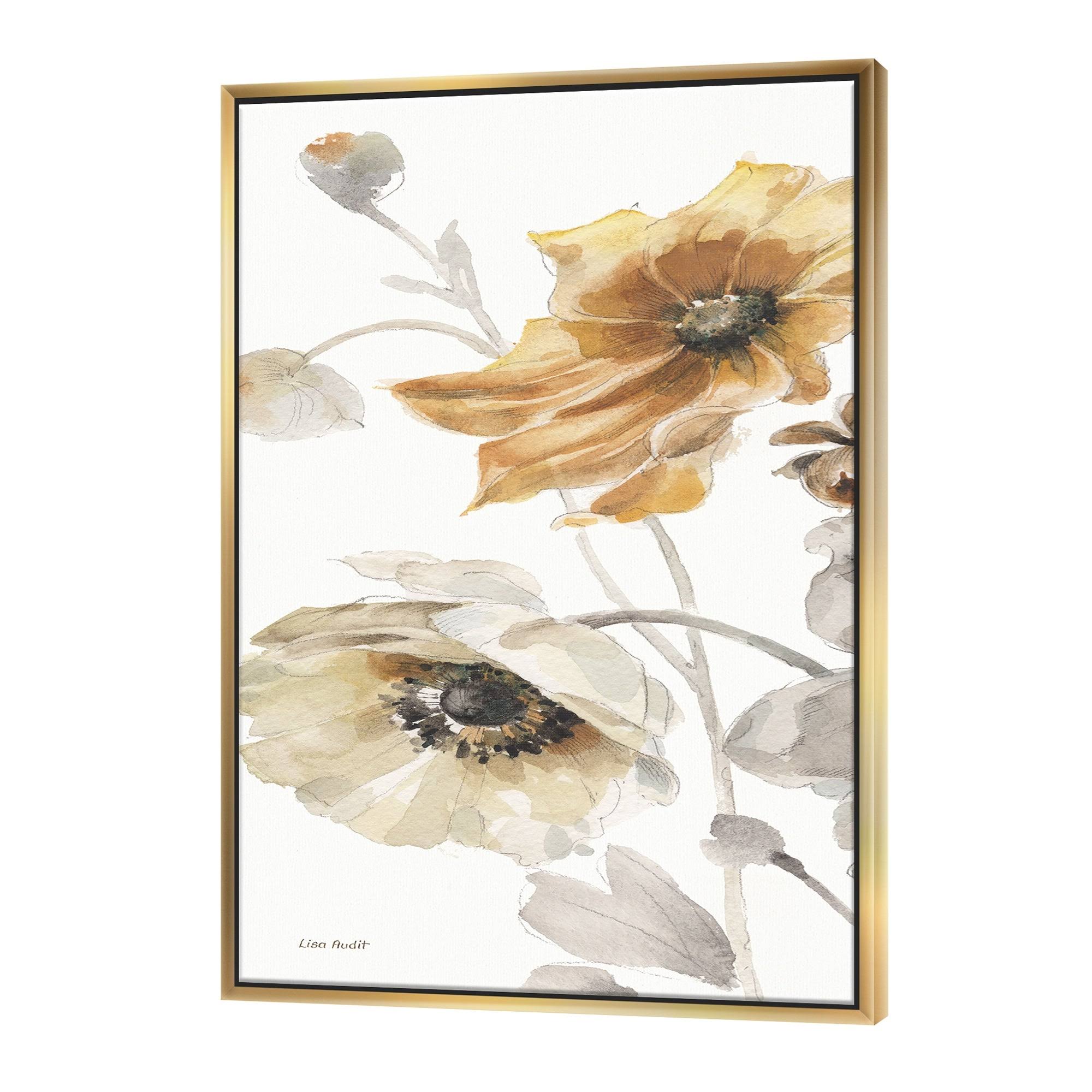 Grey Framed Canvas - 30 in. Wide x 40 in. High U7228