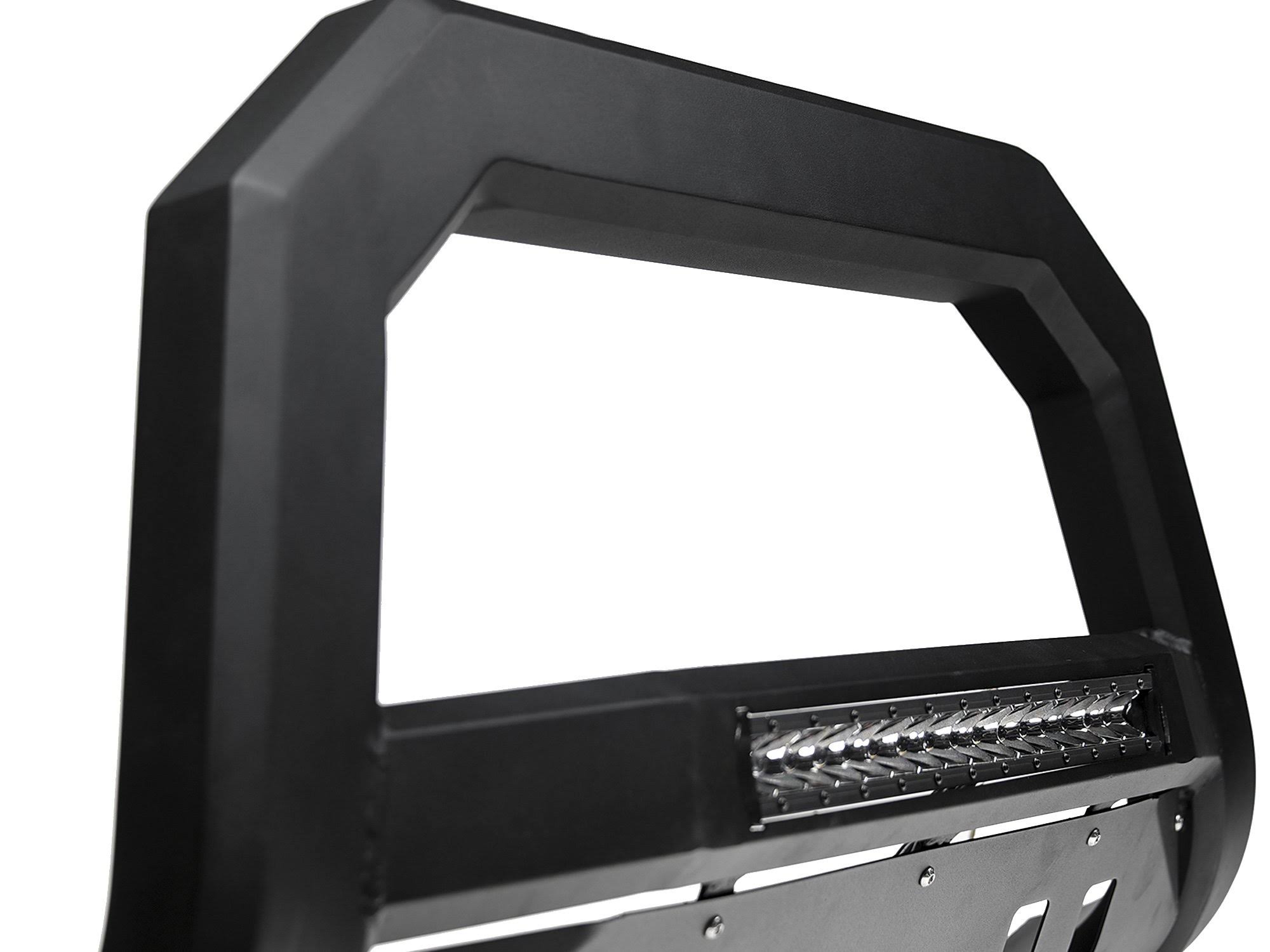 Matte Black Bull Bar with LED I884713