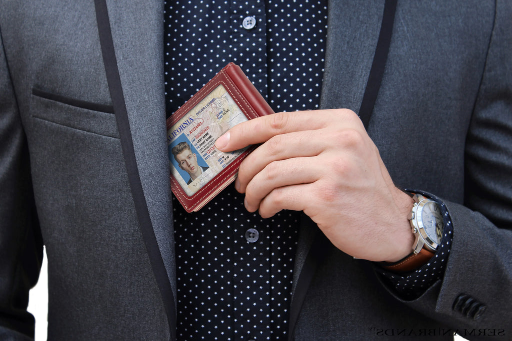 Slim Wallet RFID Blocking Card Holder J99275