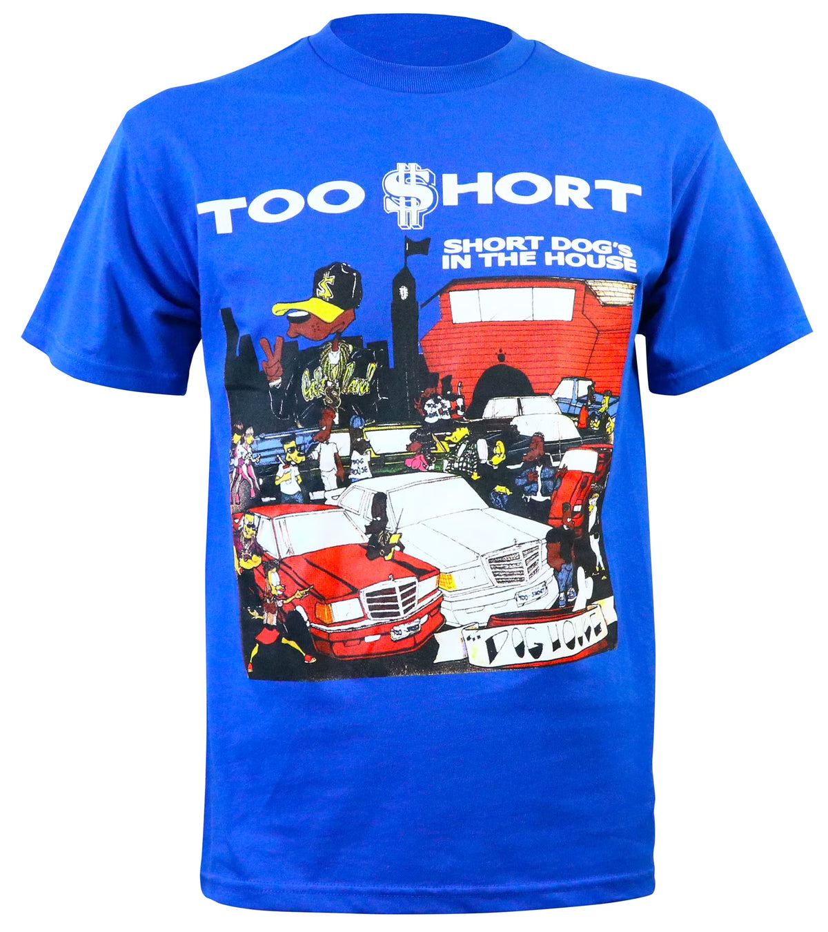 Slim-Fit T-Shirt Large Blue I542