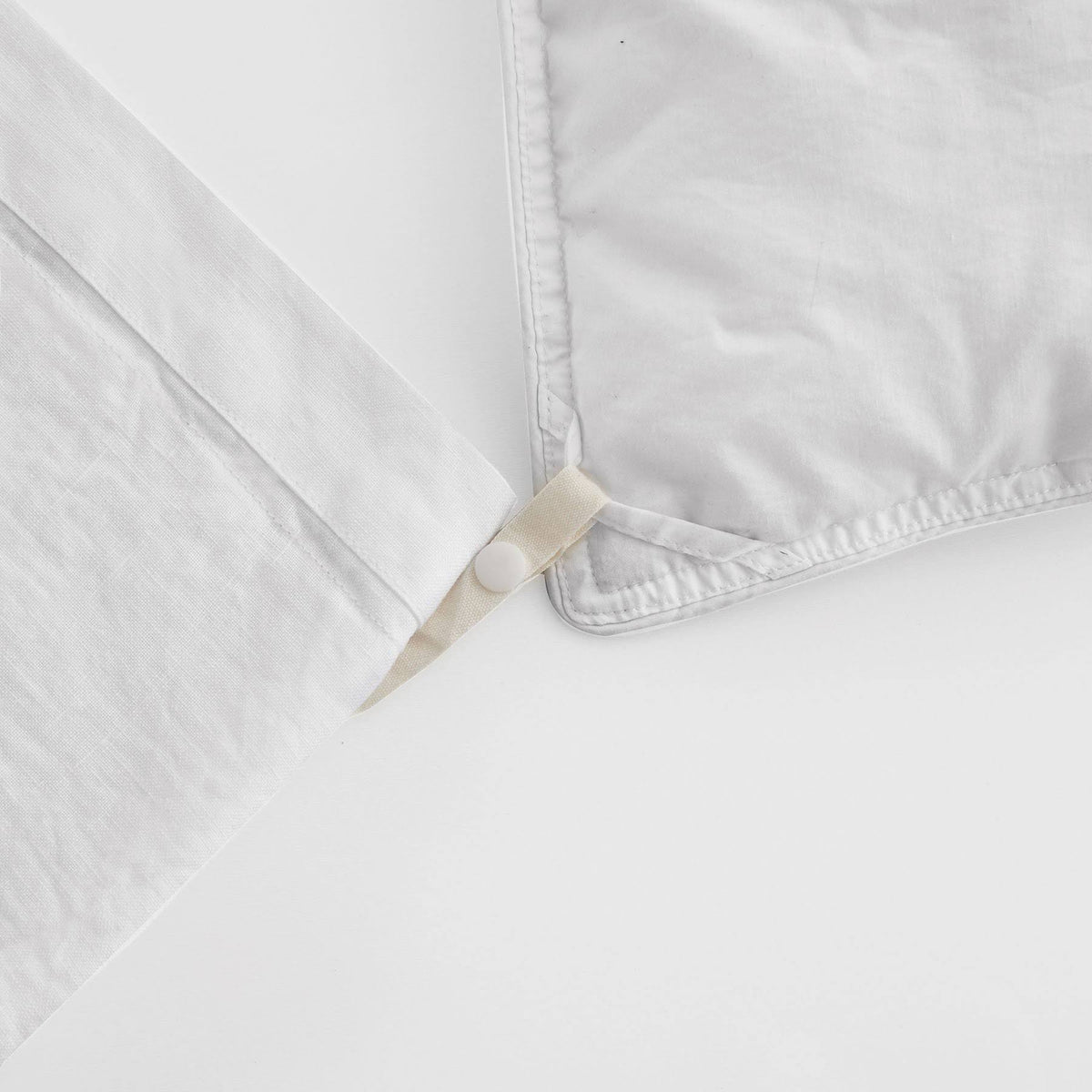California King French Linen Duvet Cover Z32927