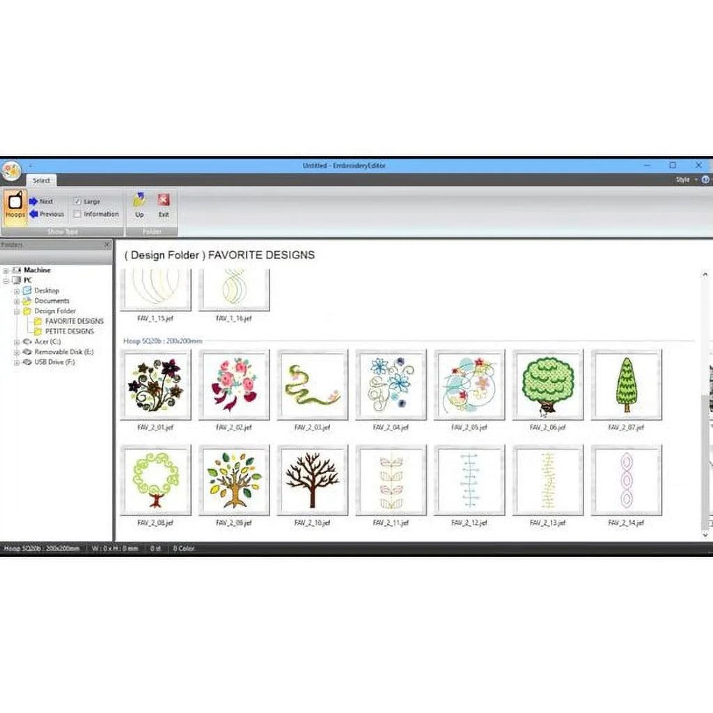 Embroidery Machine V2596