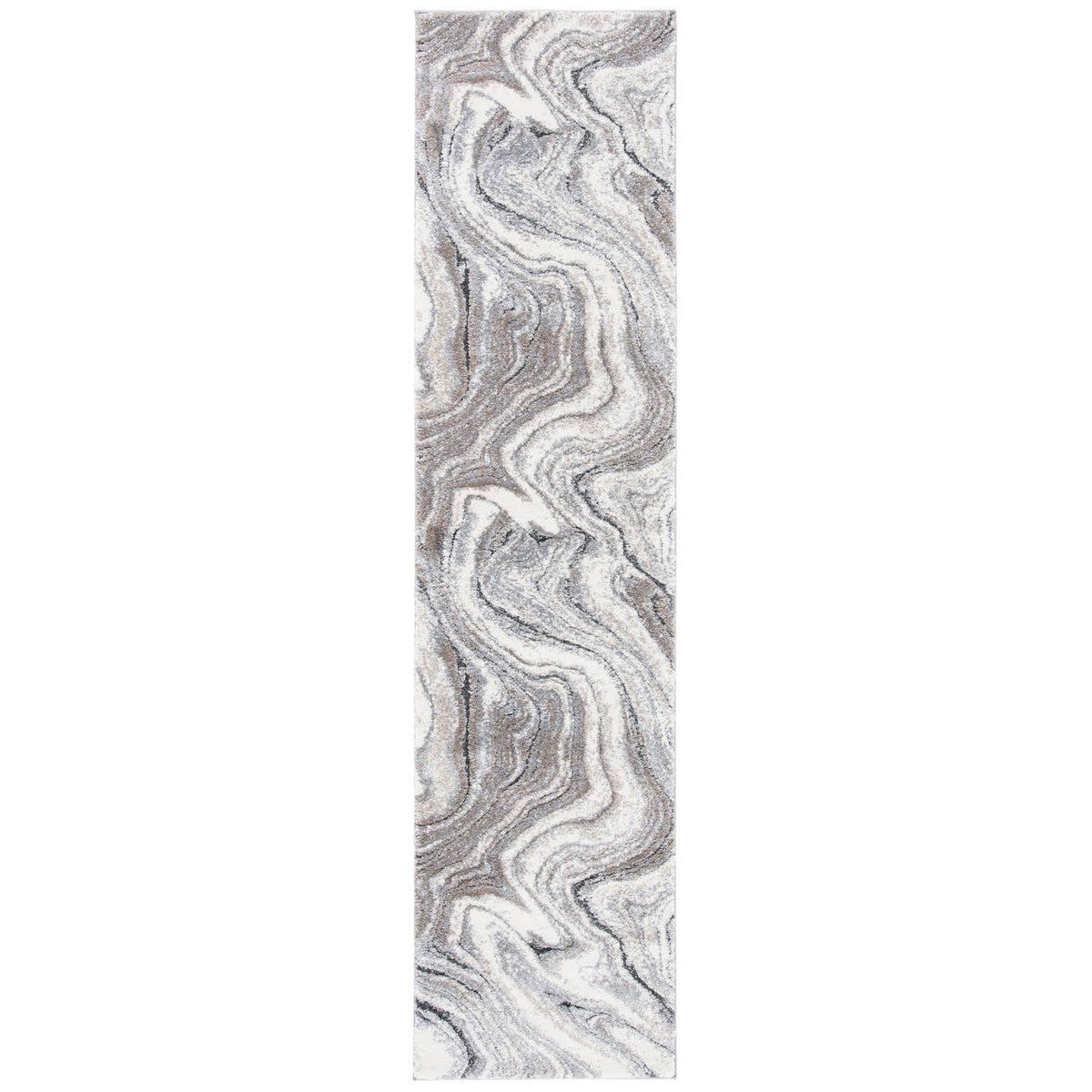 Shag Rug Grey / Beige 4-5 x 6-5 J7428