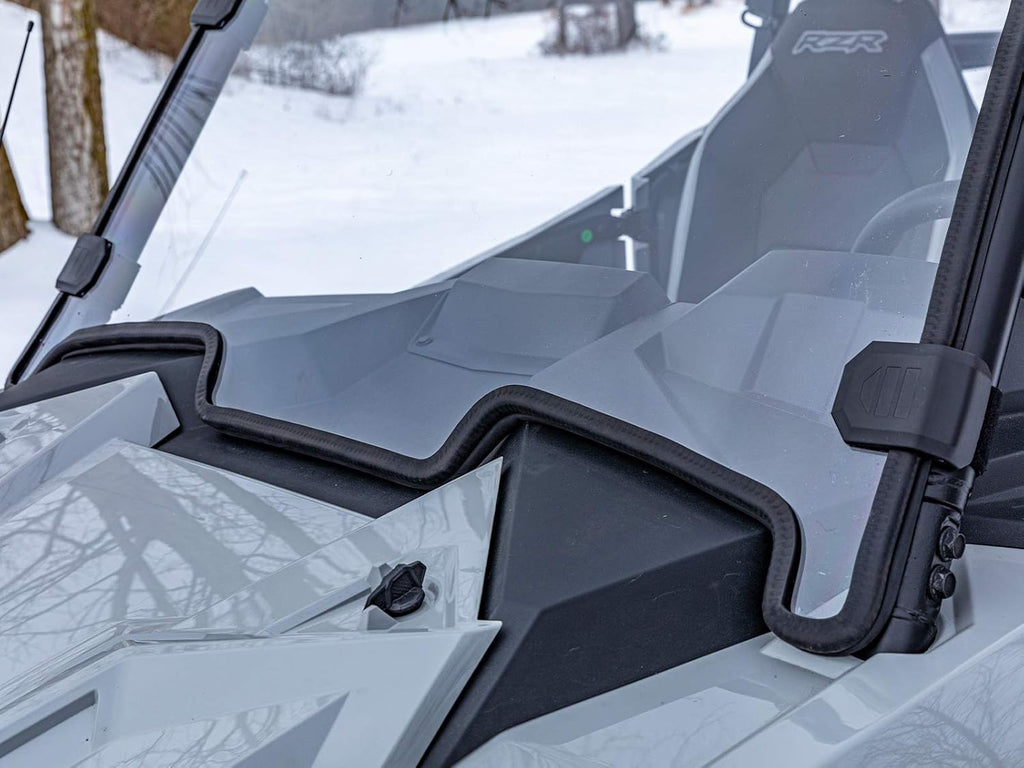 Heavy Duty Clear Scratch Resistant Full Windshield, 1/4" Thick Polycarbonate K145471