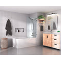 Frameless Shower Bath Fixed Panel E133301
