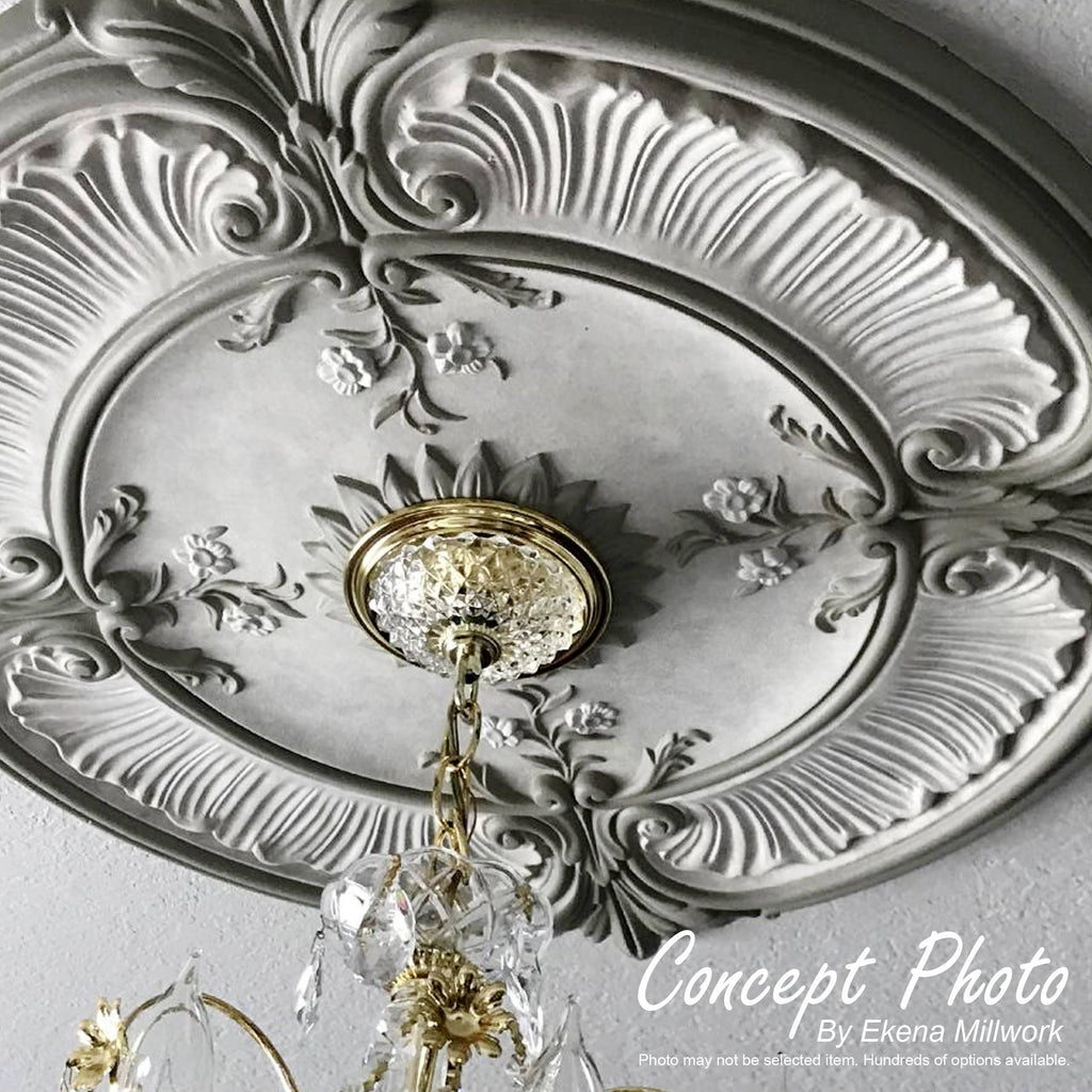 Iridescent Gold Ceiling Medallion E29330