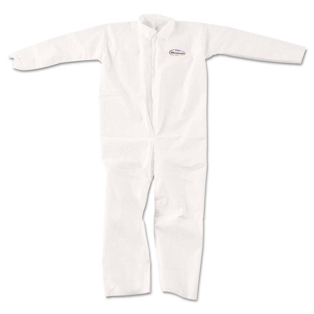 White Breathable Particle-Pro Coveralls Zip XL 24/Carton B52444