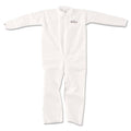 White Breathable Particle-Pro Coveralls Zip XL 24/Carton B52444