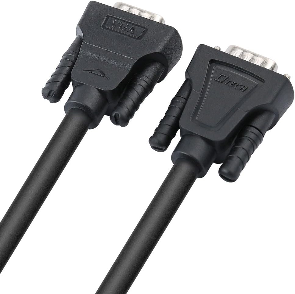 100 Feet VGA Cable Male to Male Black T551614