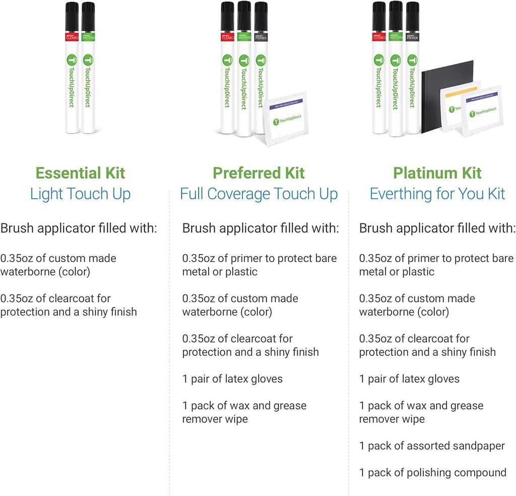 Touch Up Paint Brush Kit Pack of 2 M110