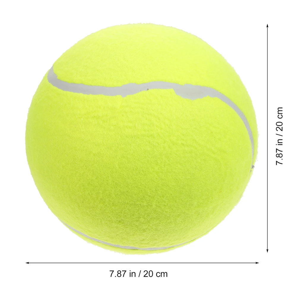 Yellow Inflatable Flannel Ball C910429