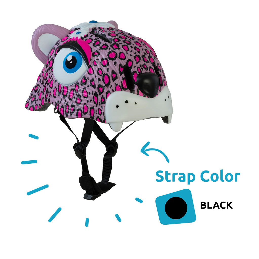 Pink Leopard Kids Bike Helmet N51597