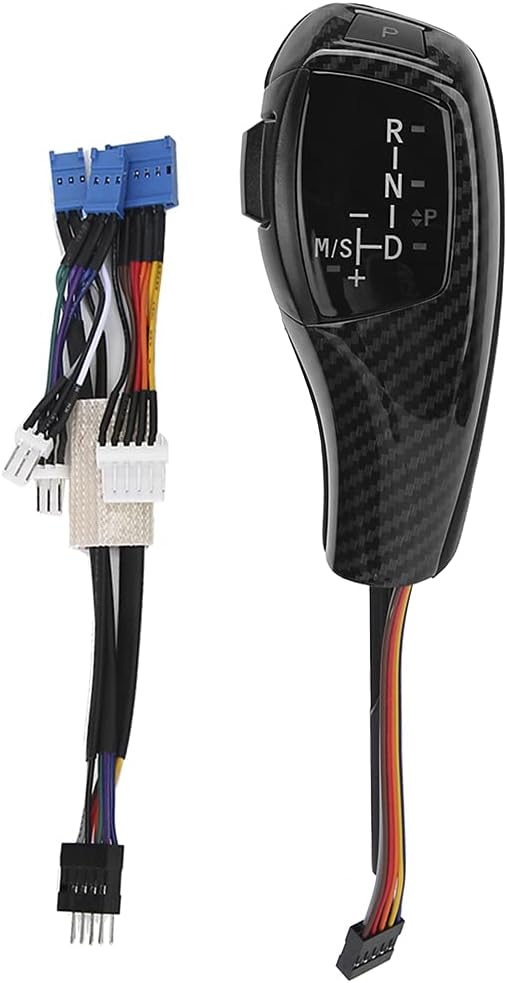 Automatic LED Gear Shift Knob Lever Retrofit Kit (Glossy Black) X362