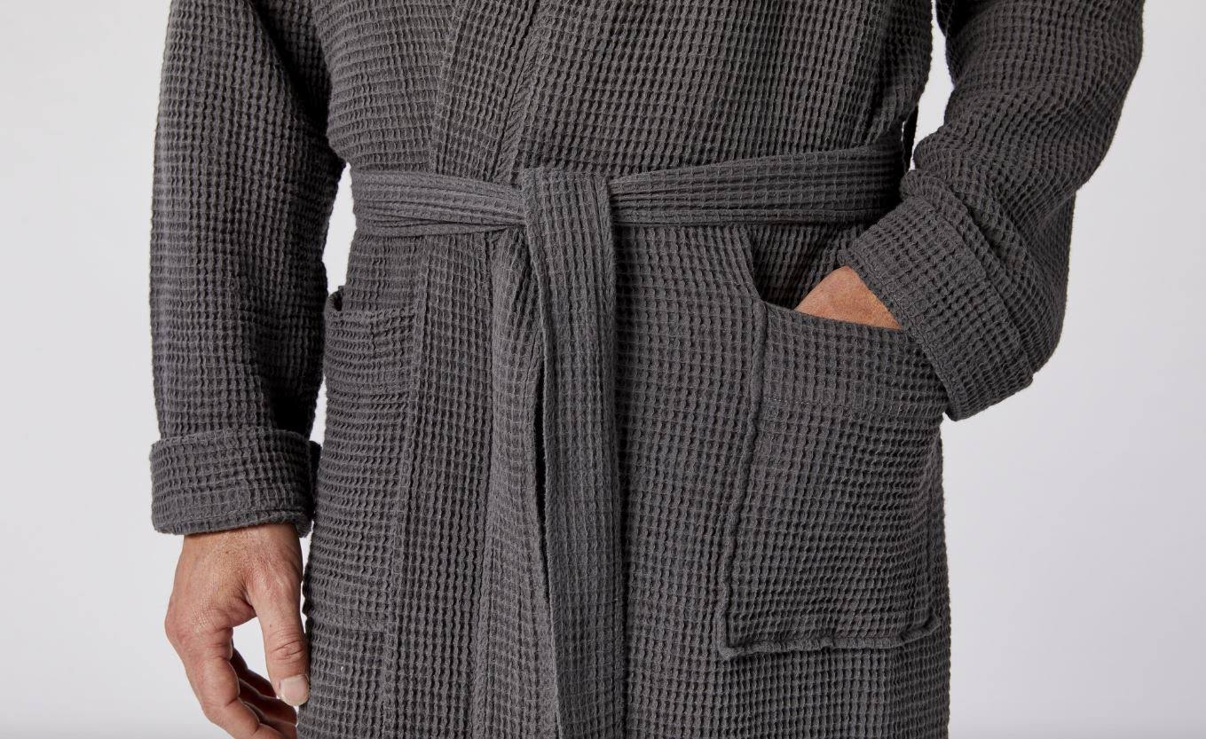 Organic Waffle Robe A78546