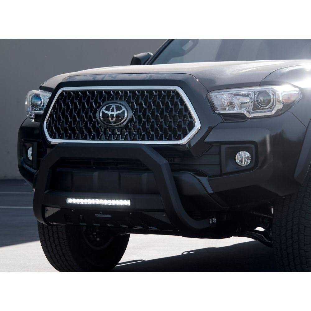 Matte Black Bull Bar with LED I884713