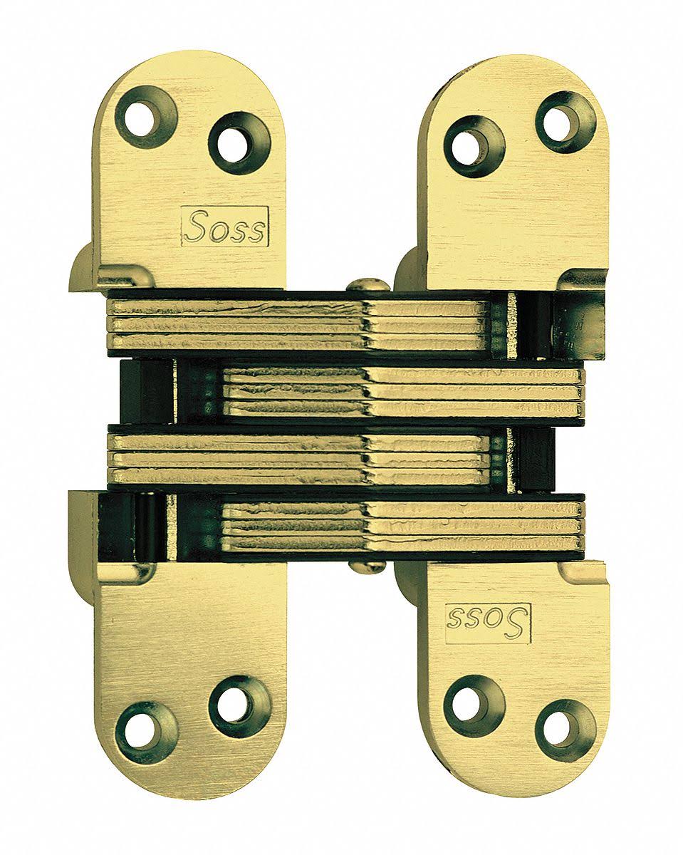Invisible Hinge, Satin Brass O31222