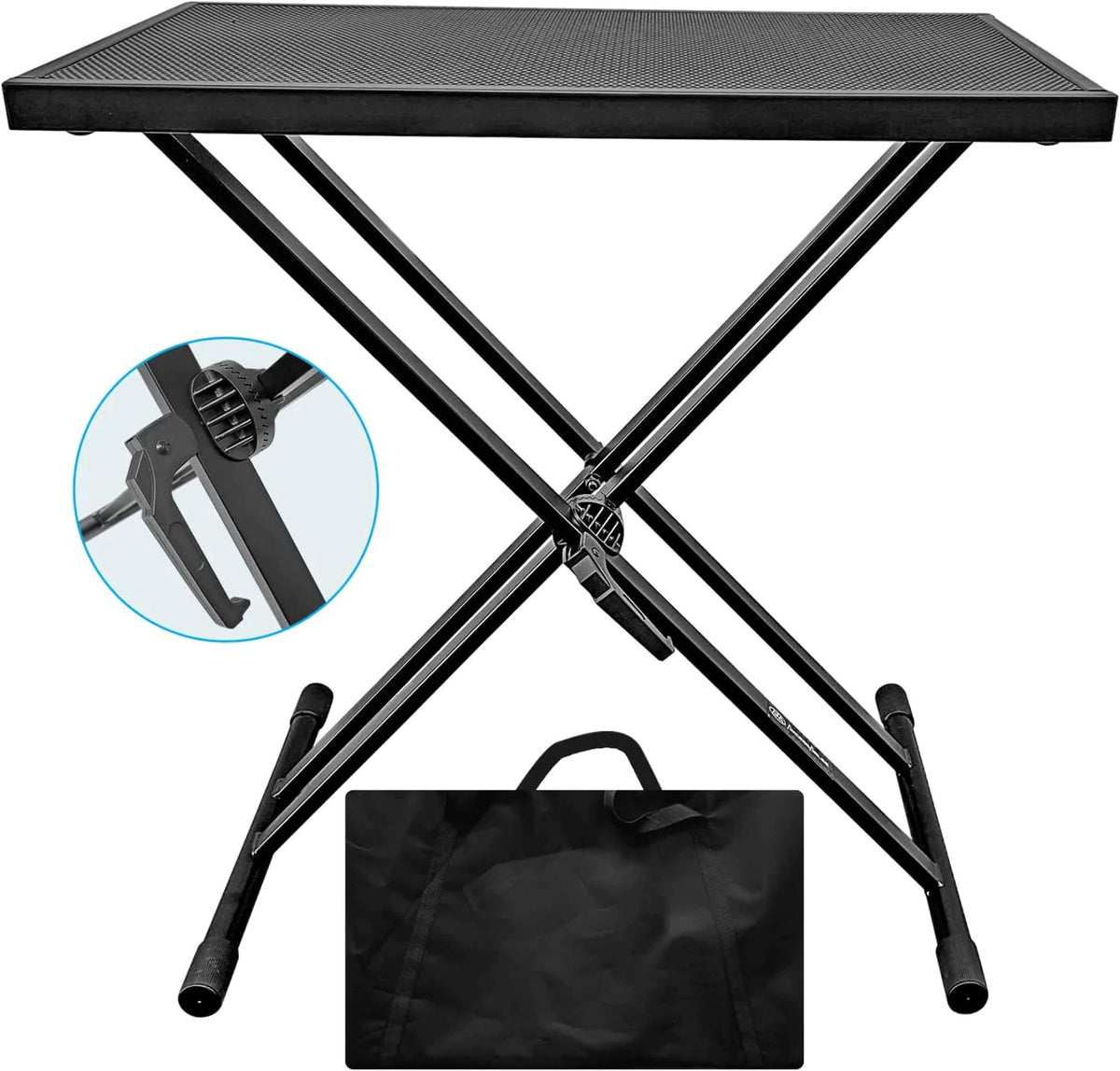 Portable DJ Table Stand with Carry Bag Q3739