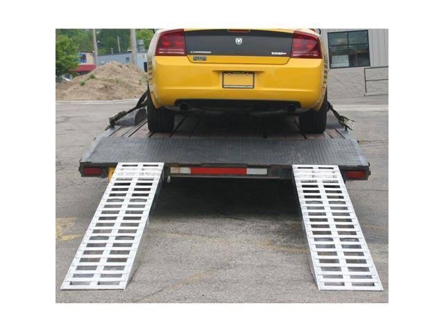 94x22 Aluminum Car Trailer Ramps O95368