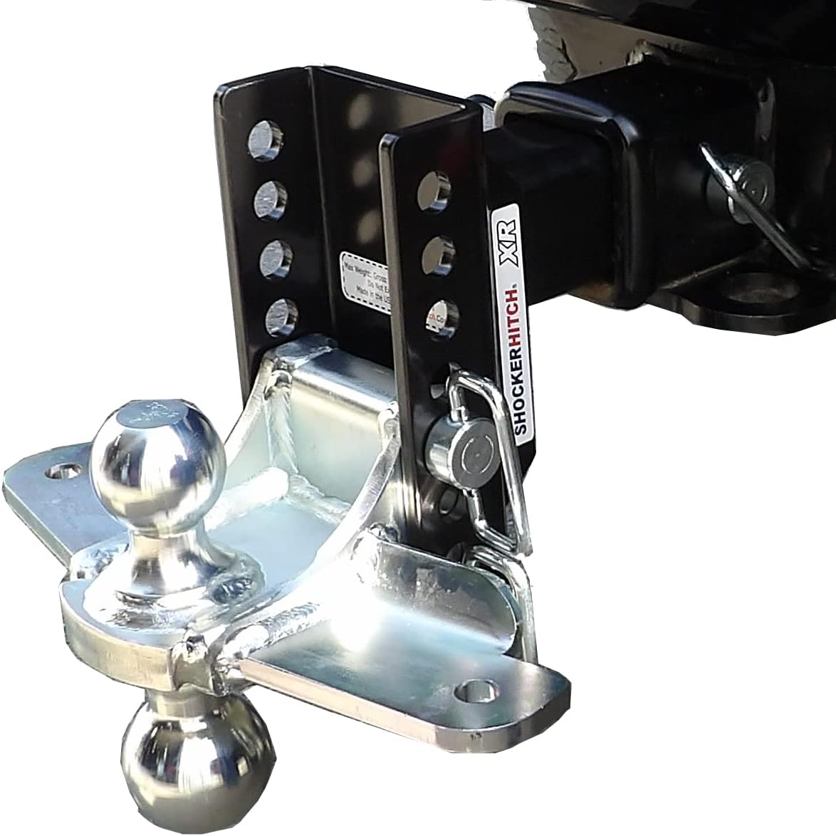Combo Ball Mount with Sway Control Tabs, 12,000 lbs, Fits 2-1/2" Hitch B969135