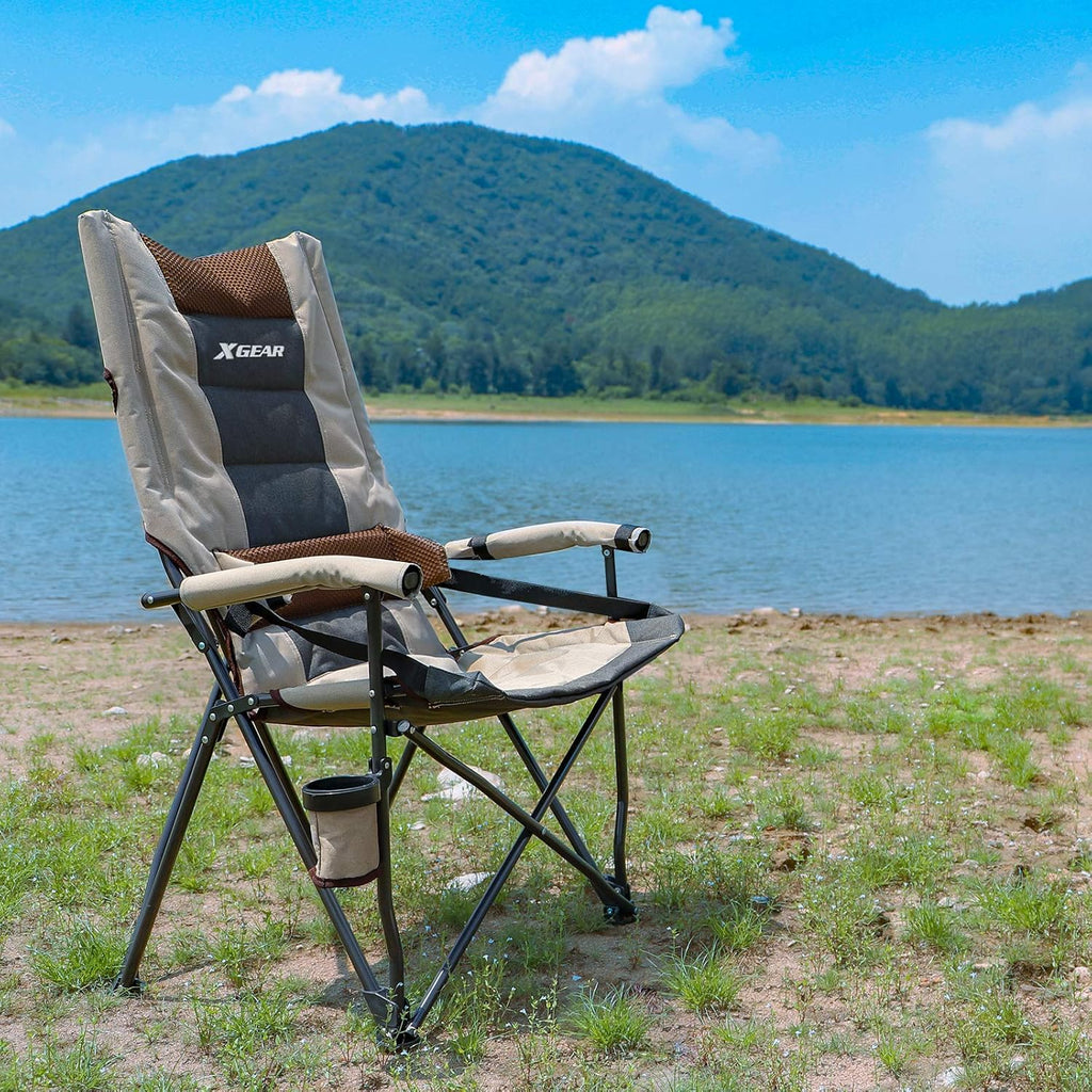 Padded Folding Camping Chair Q5902
