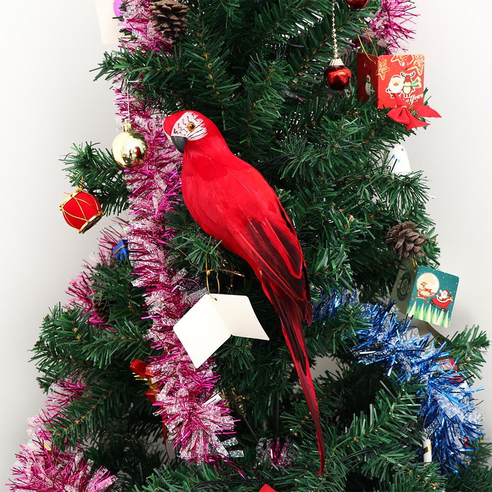 RED 35CM Parrot Figurine H63167