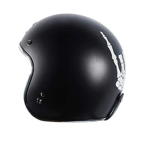 Black/Bronze Open Face Helmet K2692