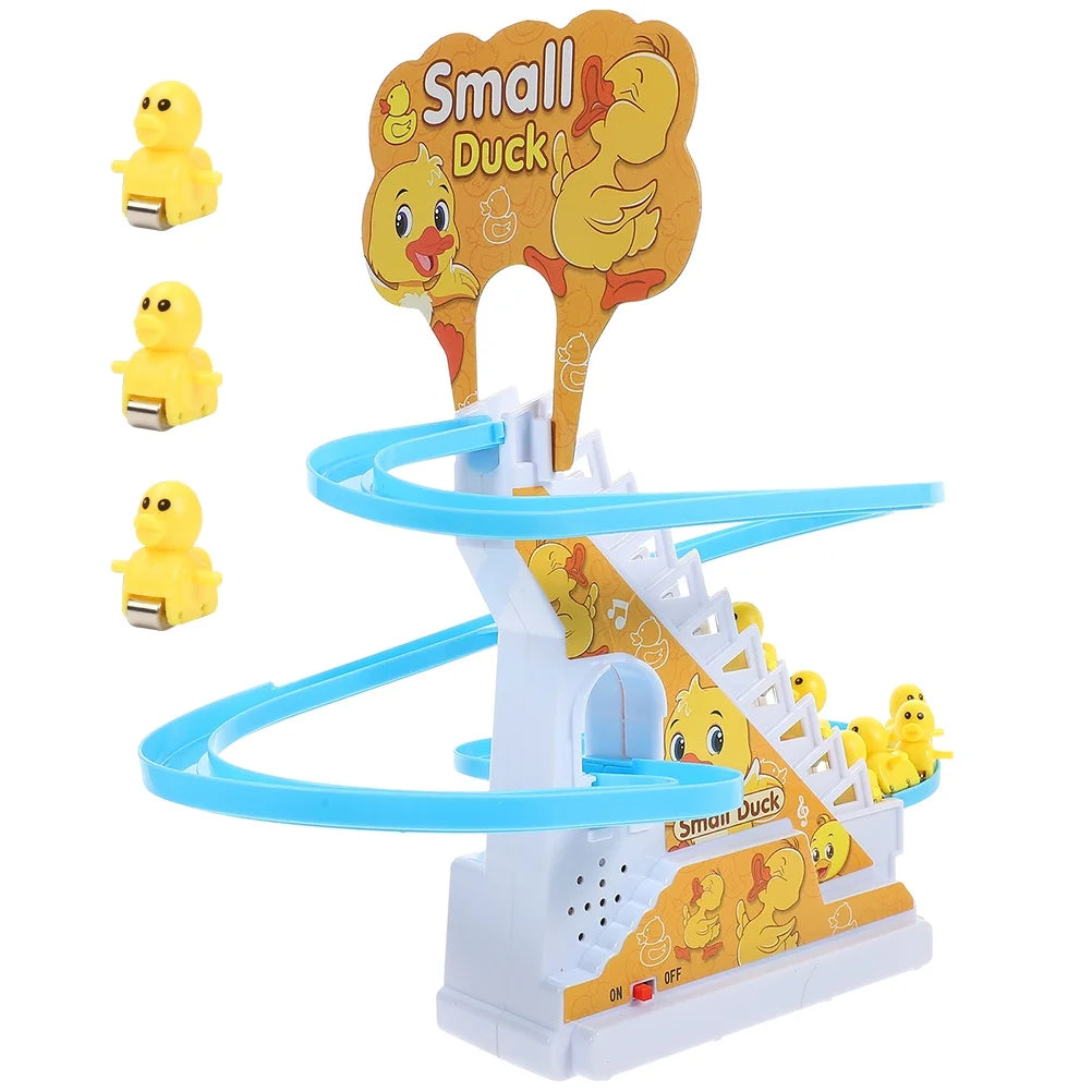 Stair Climbing Toy Roller Coaster 4 Sets Slide Childrens Toys G819