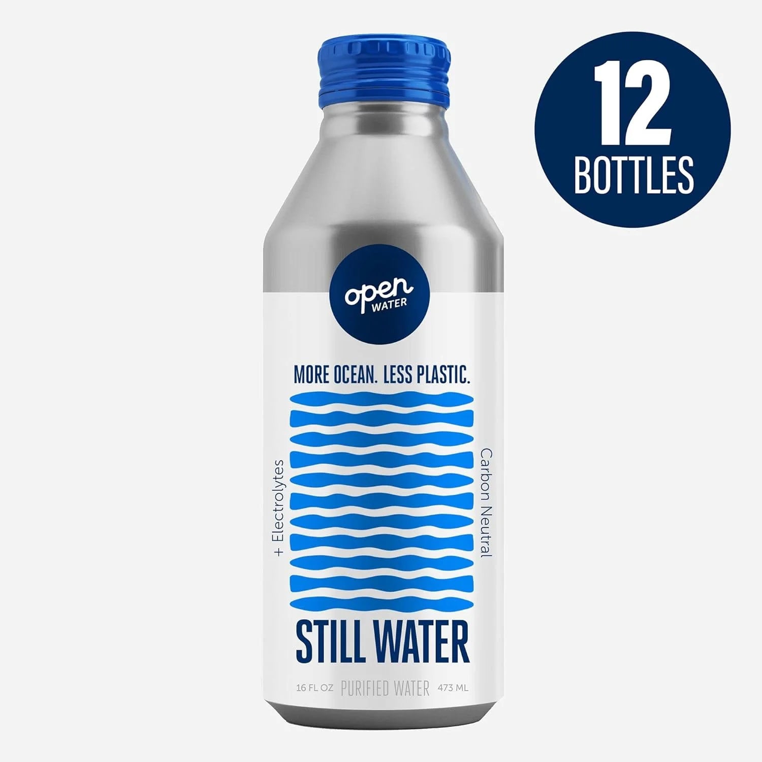 16 Oz Bottled Water With Electrolytes, Case Of 12 N321041