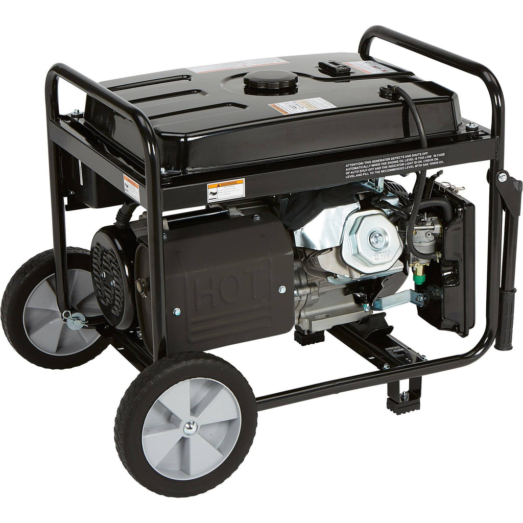 Portable Generator with Wheel Kit - 7000 Surge Watts, 5500 Rated Watts R15074