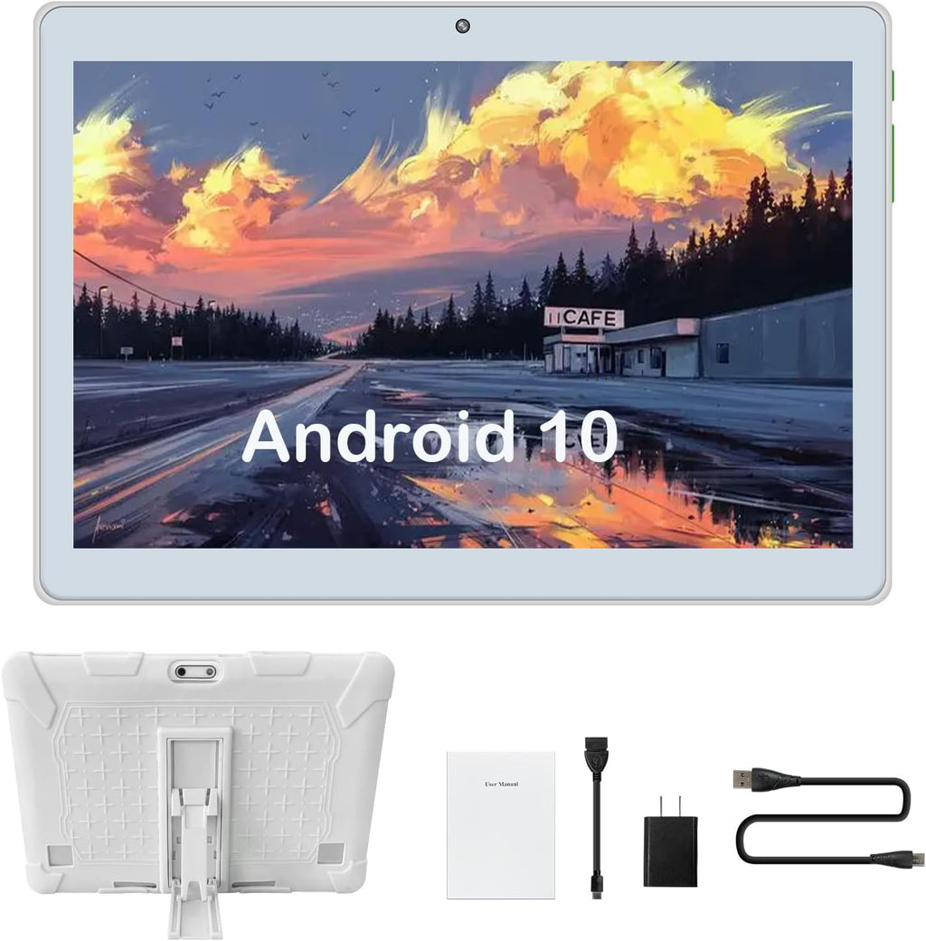 10 inch Android Tablet with 32GB ROM 4G Phone Call E565